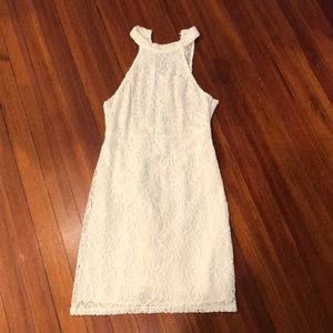 Abercrombie & Fitch Laced White Dress
